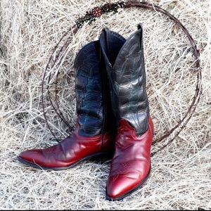 Vintage Code West / Dan Post  Cowboy western boots